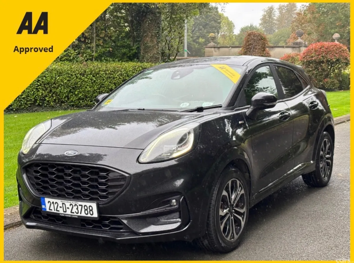 Ford Puma MPV, Petrol Hybrid, 2021, Black