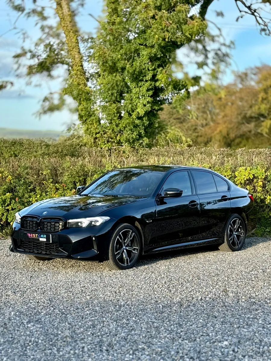 BMW 3-Series Saloon, Petrol Hybrid, 2023, Black