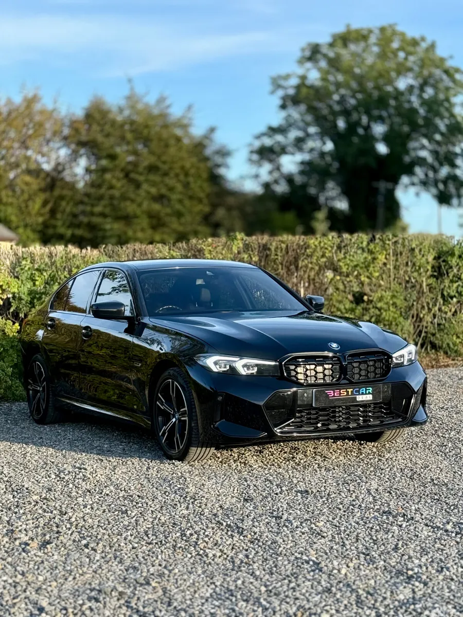 BMW 3-Series Saloon, Petrol Hybrid, 2023, Black