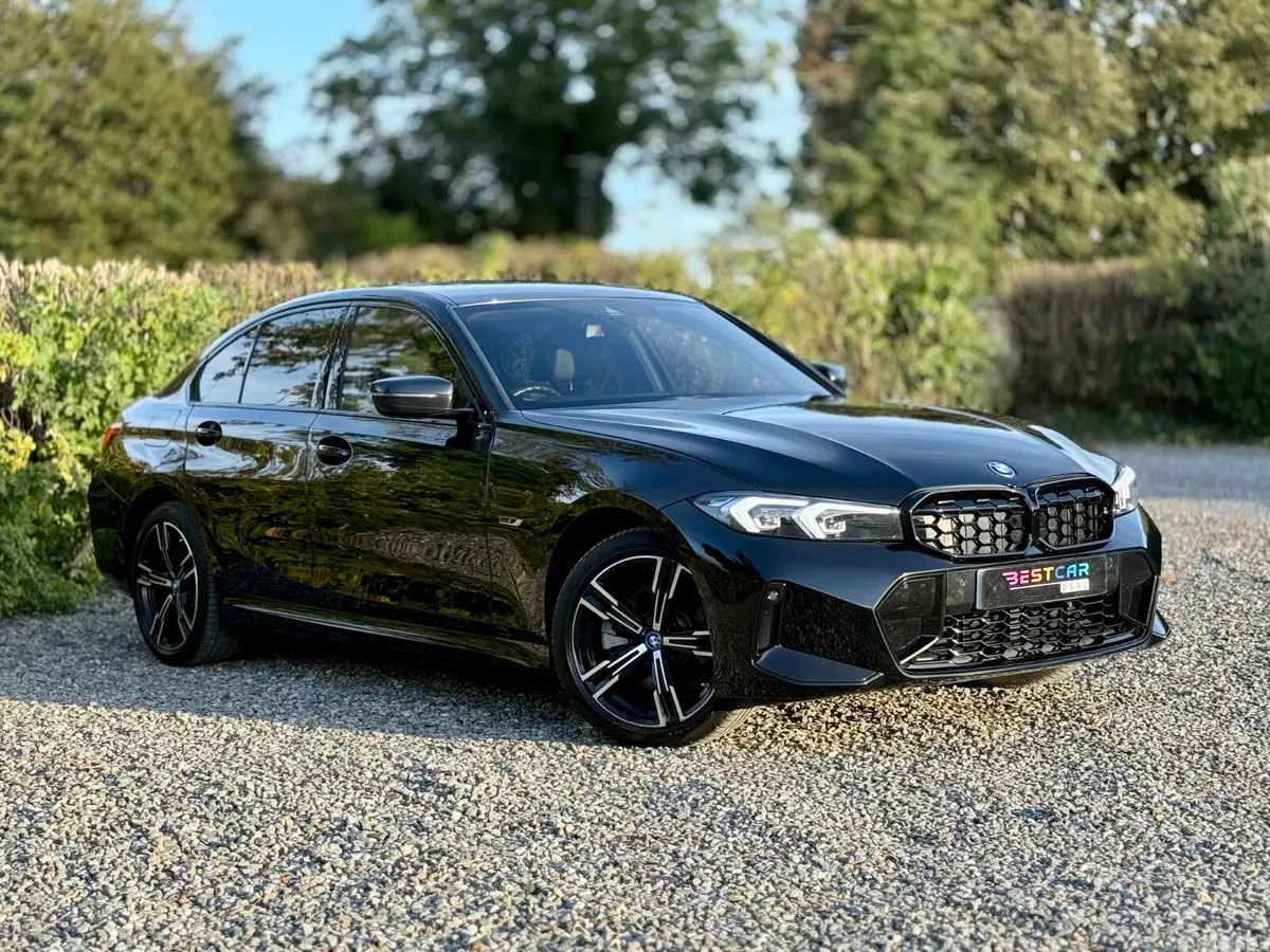 BMW 3-Series Saloon, Petrol Hybrid, 2023, Black