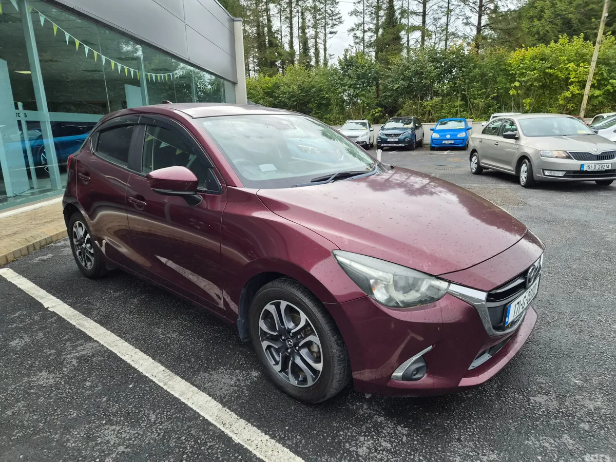 Mazda Demio Hatchback, Diesel, 2017, Red