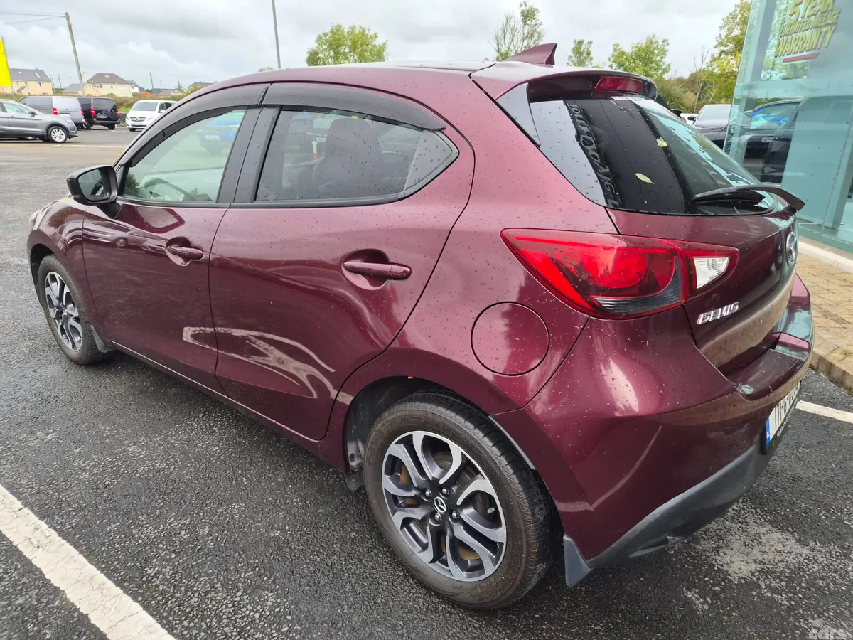 Mazda Demio Hatchback, Diesel, 2017, Red