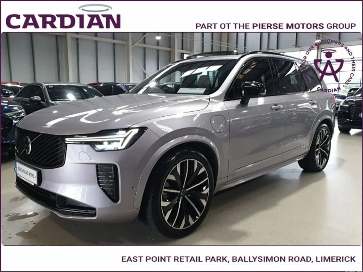 Volvo XC90 SUV, Petrol Hybrid, 2025, Silver