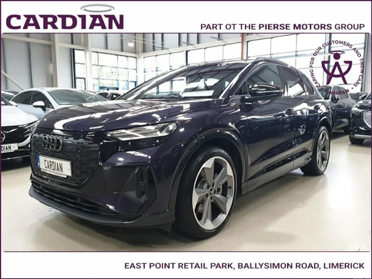 Audi Q4 e-tron SUV, Electric, 2026, Purple