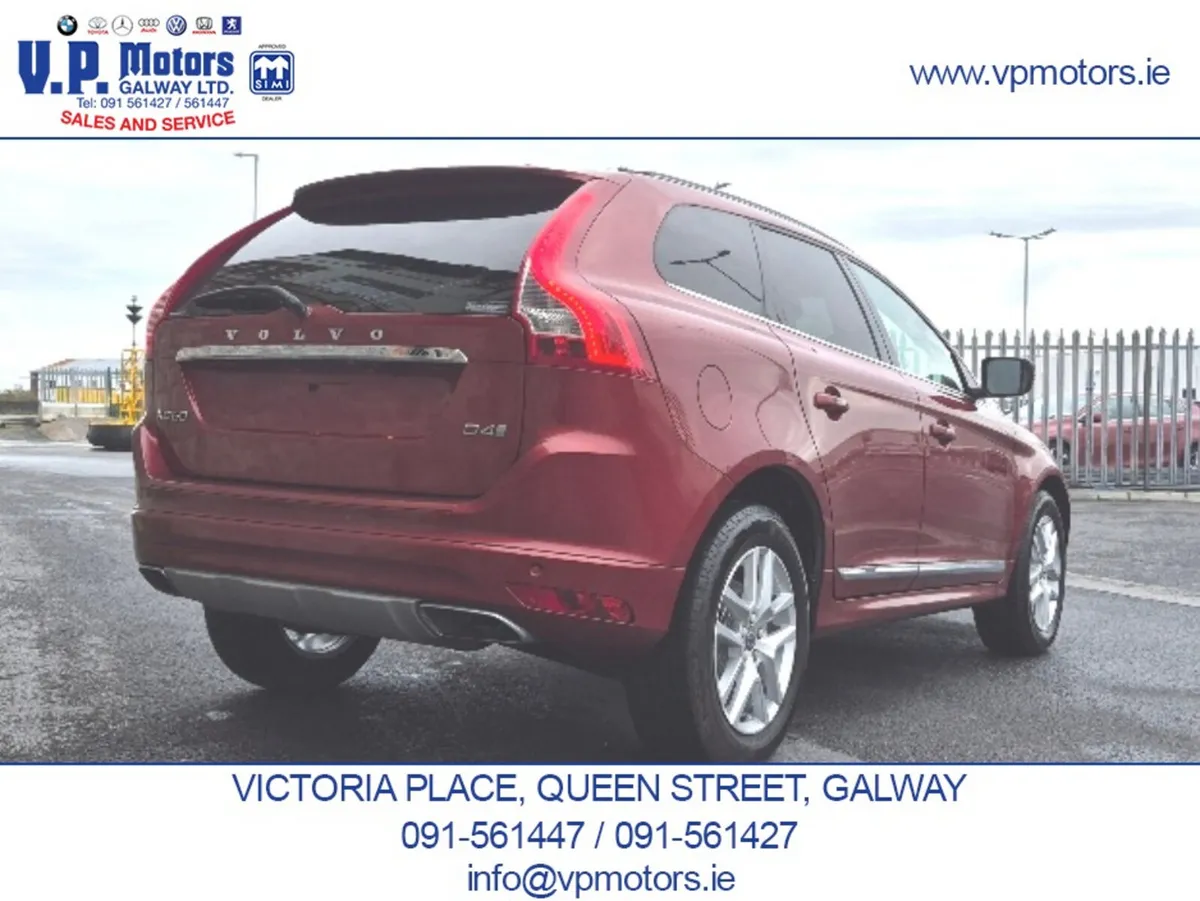 Volvo XC60 SUV, Diesel, 2017, Red