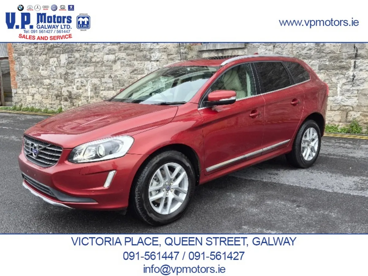 Volvo XC60 SUV, Diesel, 2017, Red