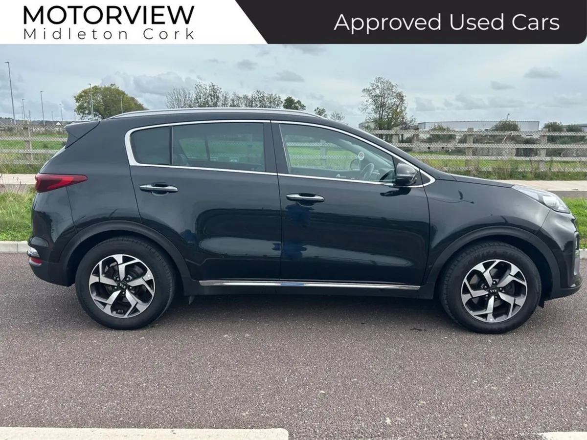Kia Sportage SUV, Diesel Hybrid, 2021, Black