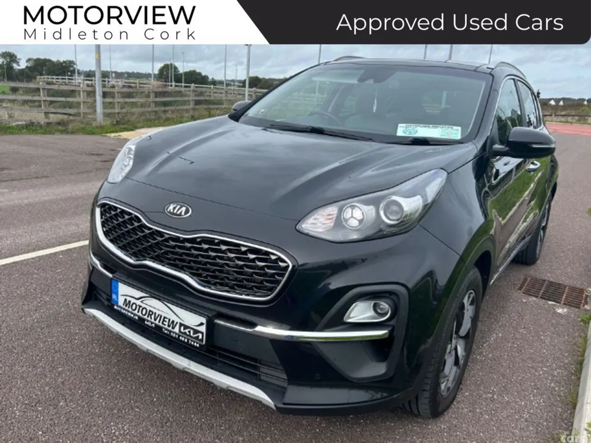 Kia Sportage SUV, Diesel Hybrid, 2021, Black
