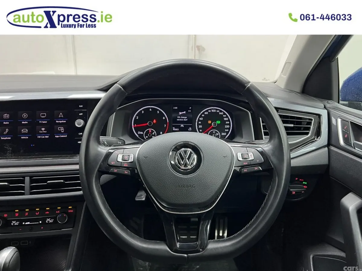 Volkswagen Polo Hatchback, Petrol, 2020, Blue