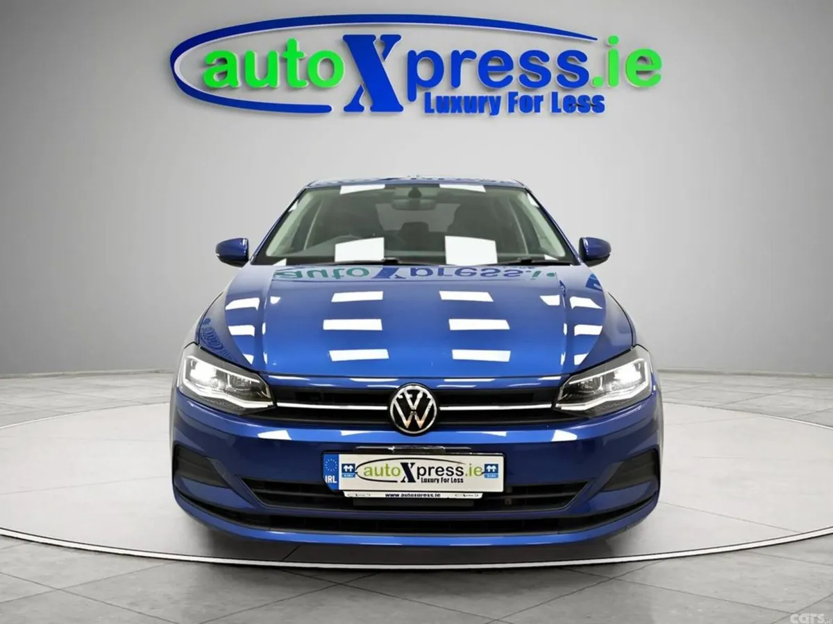 Volkswagen Polo Hatchback, Petrol, 2021, Blue