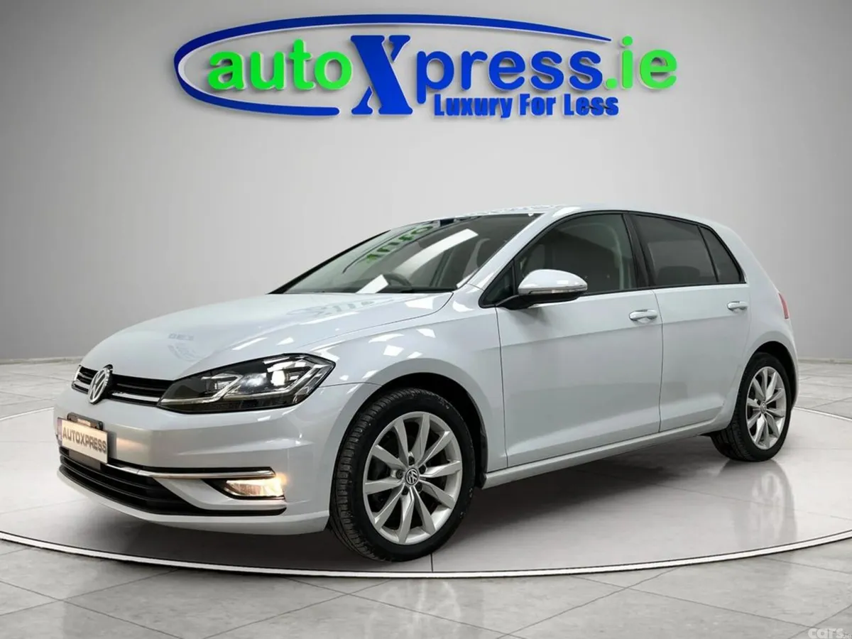 Volkswagen Golf Hatchback, Petrol, 2018, White