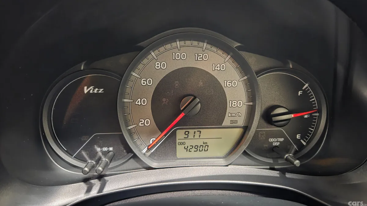 Toyota Vitz Hatchback, Petrol, 2017, Silver