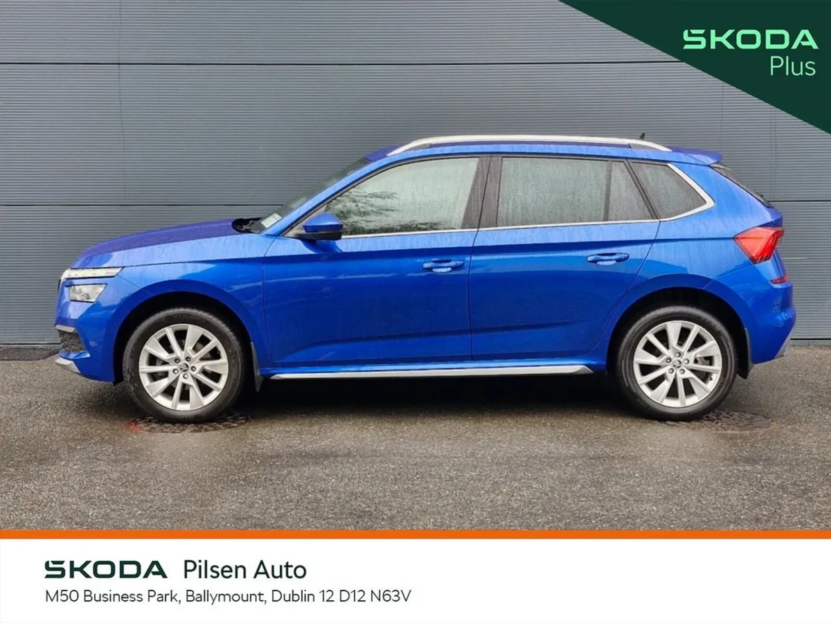 Skoda Kamiq Hatchback, Petrol, 2023, Blue