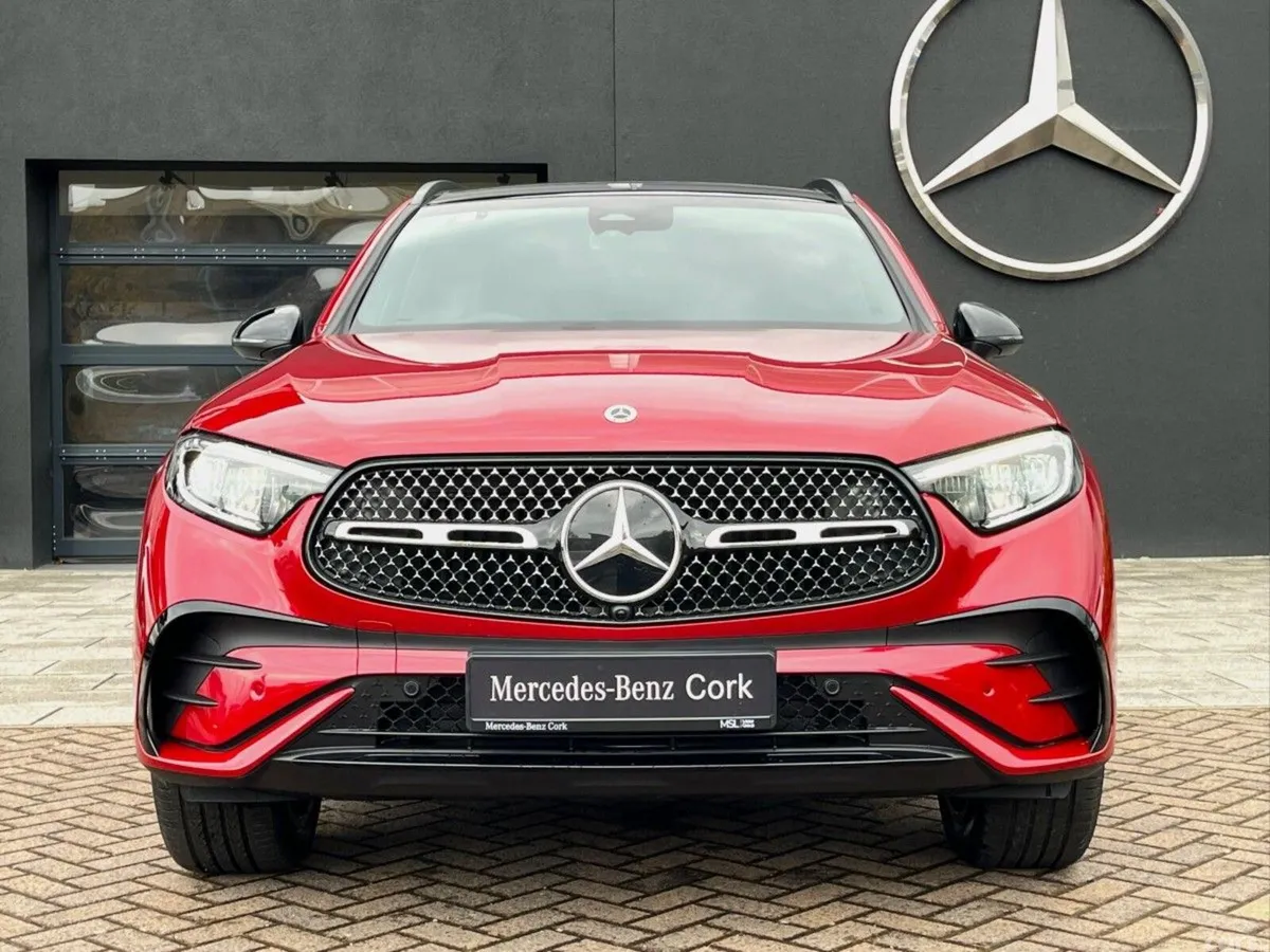 Mercedes-Benz GLC SUV, Petrol Hybrid, 2026, Red