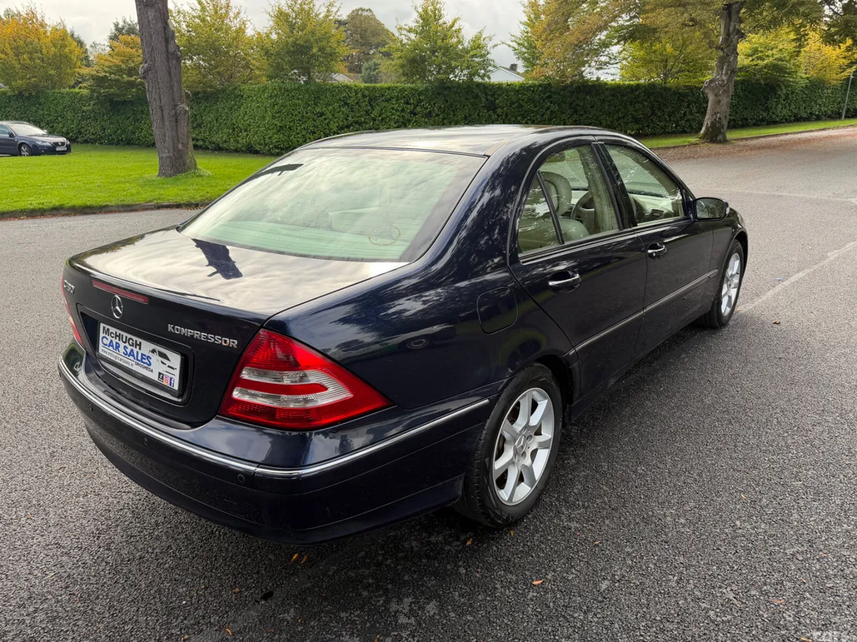 Mercedes-Benz C-Class Saloon, Petrol, 2007, Blue