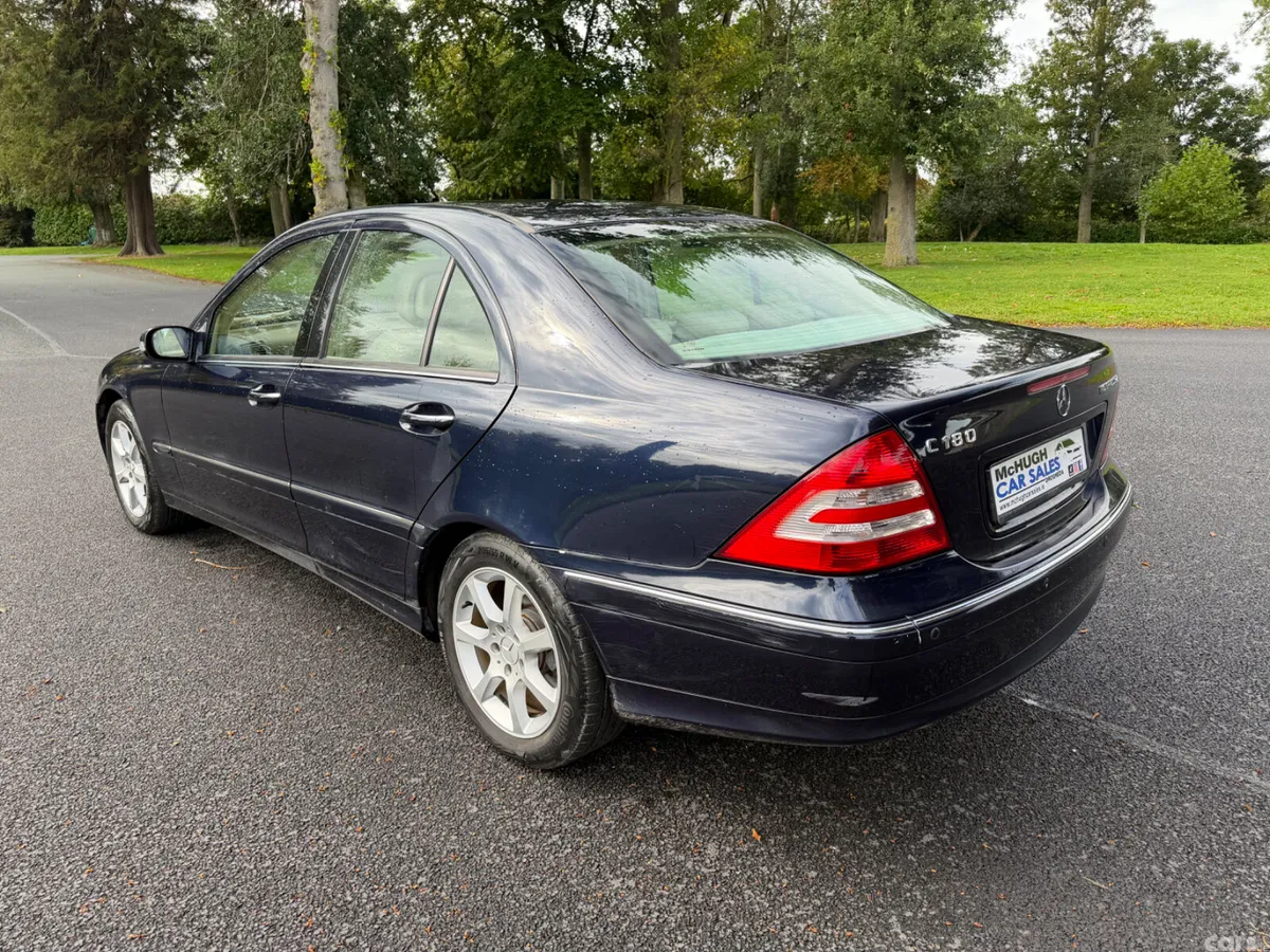 Mercedes-Benz C-Class Saloon, Petrol, 2007, Blue