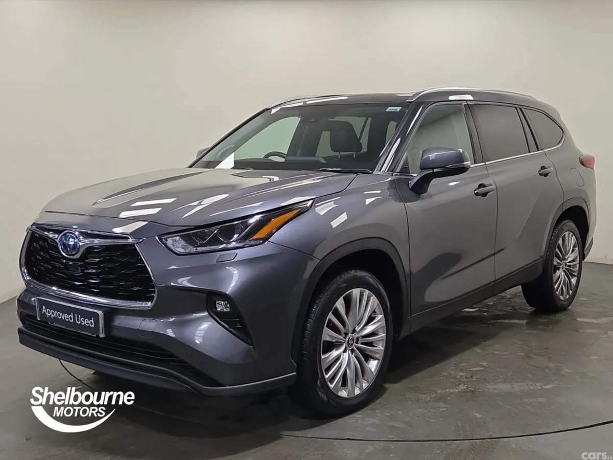 Toyota Highlander SUV, Petrol Hybrid, 2022, Grey