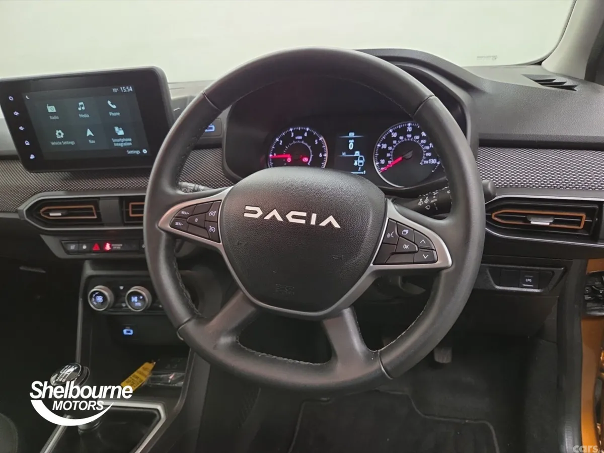 Dacia Sandero Stepway Hatchback, Petrol Gas, 2023, Orange