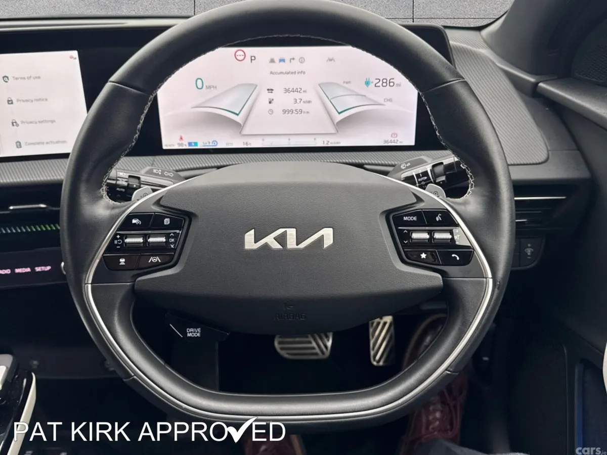 Kia EV6 Hatchback, Electric, 2022, Blue