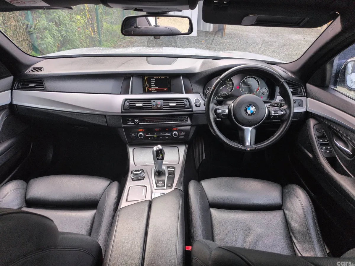 BMW 5-Series Saloon, Diesel, 2014, Silver