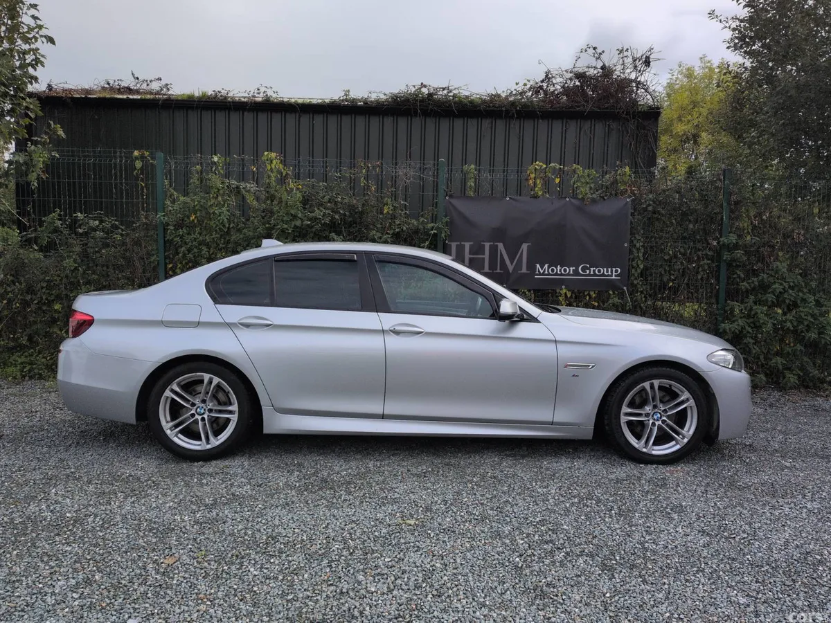 BMW 5-Series Saloon, Diesel, 2014, Silver