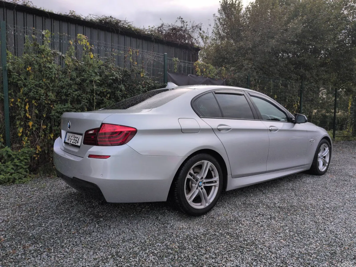 BMW 5-Series Saloon, Diesel, 2014, Silver