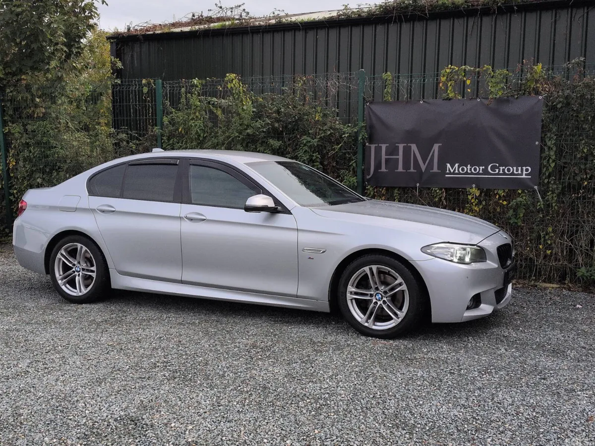 BMW 5-Series Saloon, Diesel, 2014, Silver