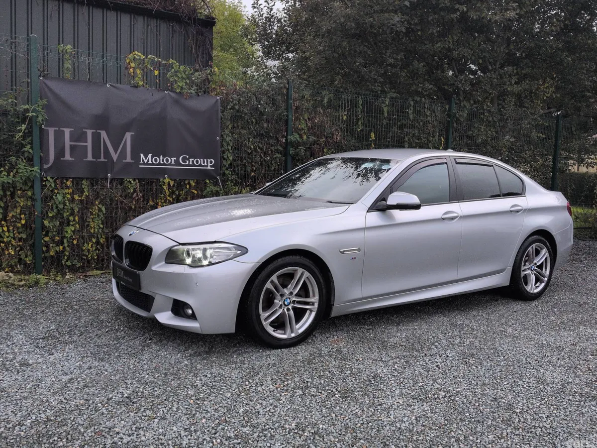 BMW 5-Series Saloon, Diesel, 2014, Silver