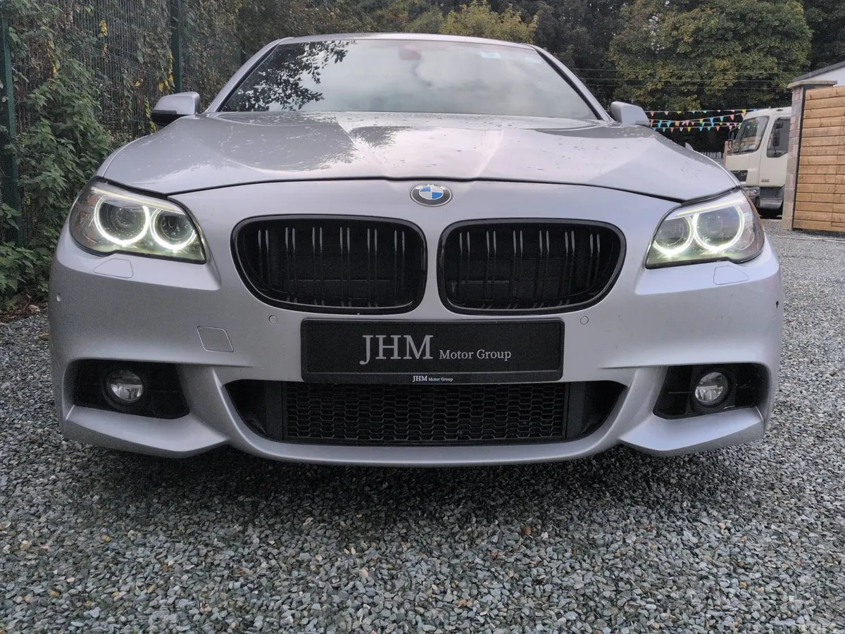 BMW 5-Series Saloon, Diesel, 2014, Silver
