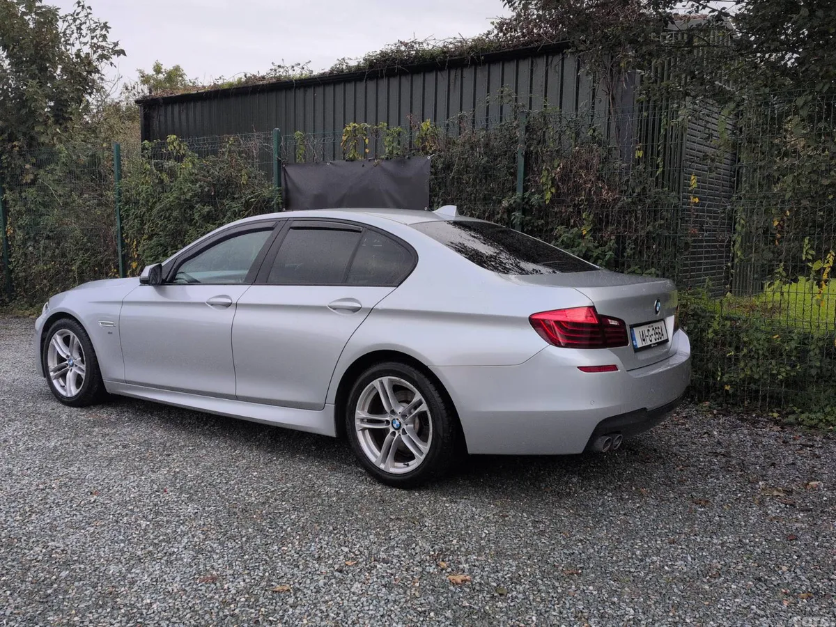 BMW 5-Series Saloon, Diesel, 2014, Silver