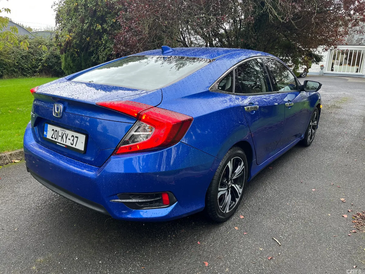 Honda Civic Saloon, Petrol, 2020, Blue