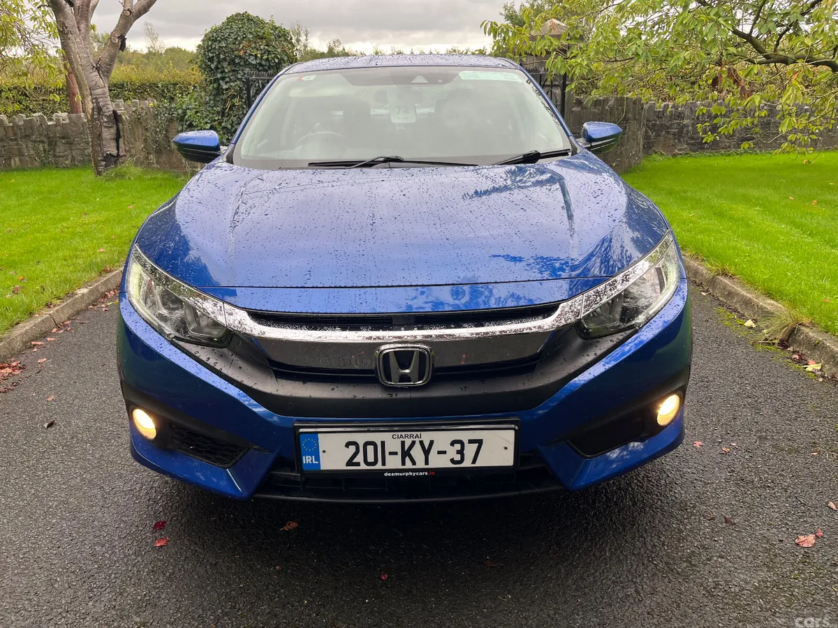 Honda Civic Saloon, Petrol, 2020, Blue