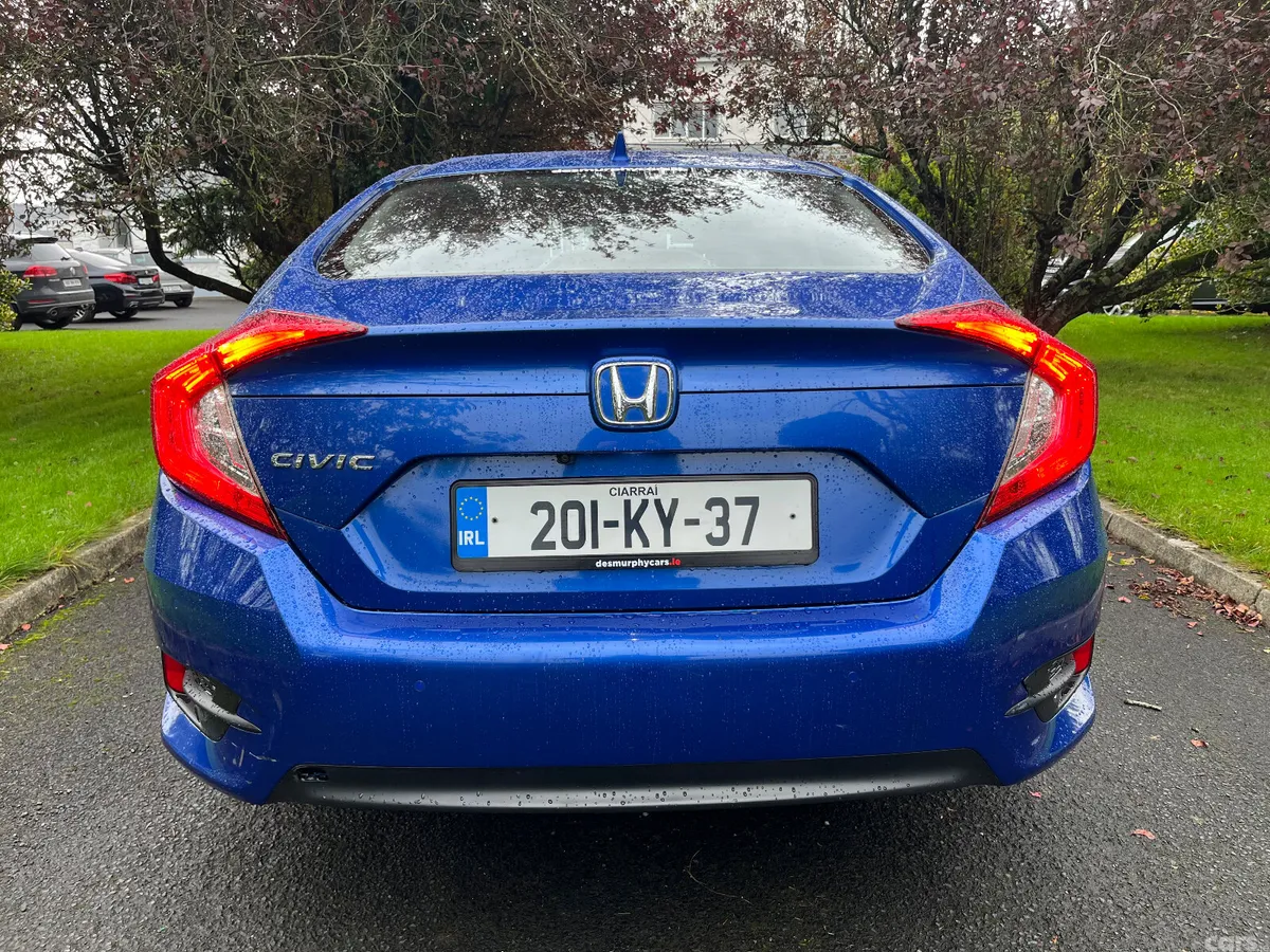 Honda Civic Saloon, Petrol, 2020, Blue