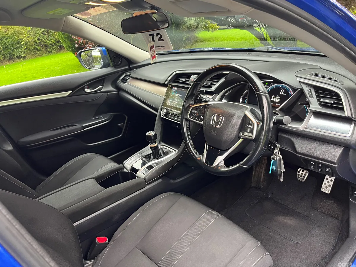 Honda Civic Saloon, Petrol, 2020, Blue