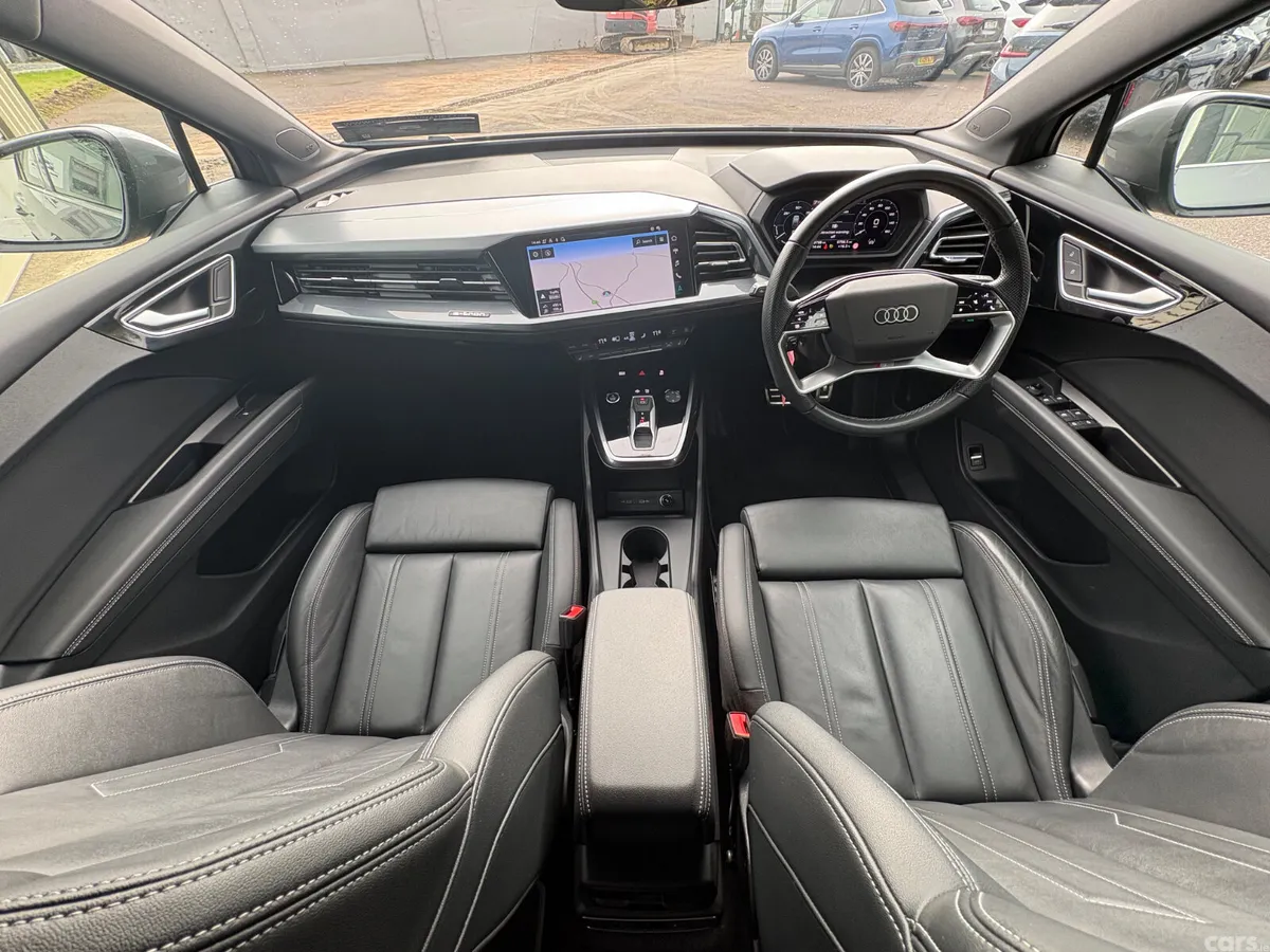 Audi Q4 e-tron SUV, Electric, 2024, Grey