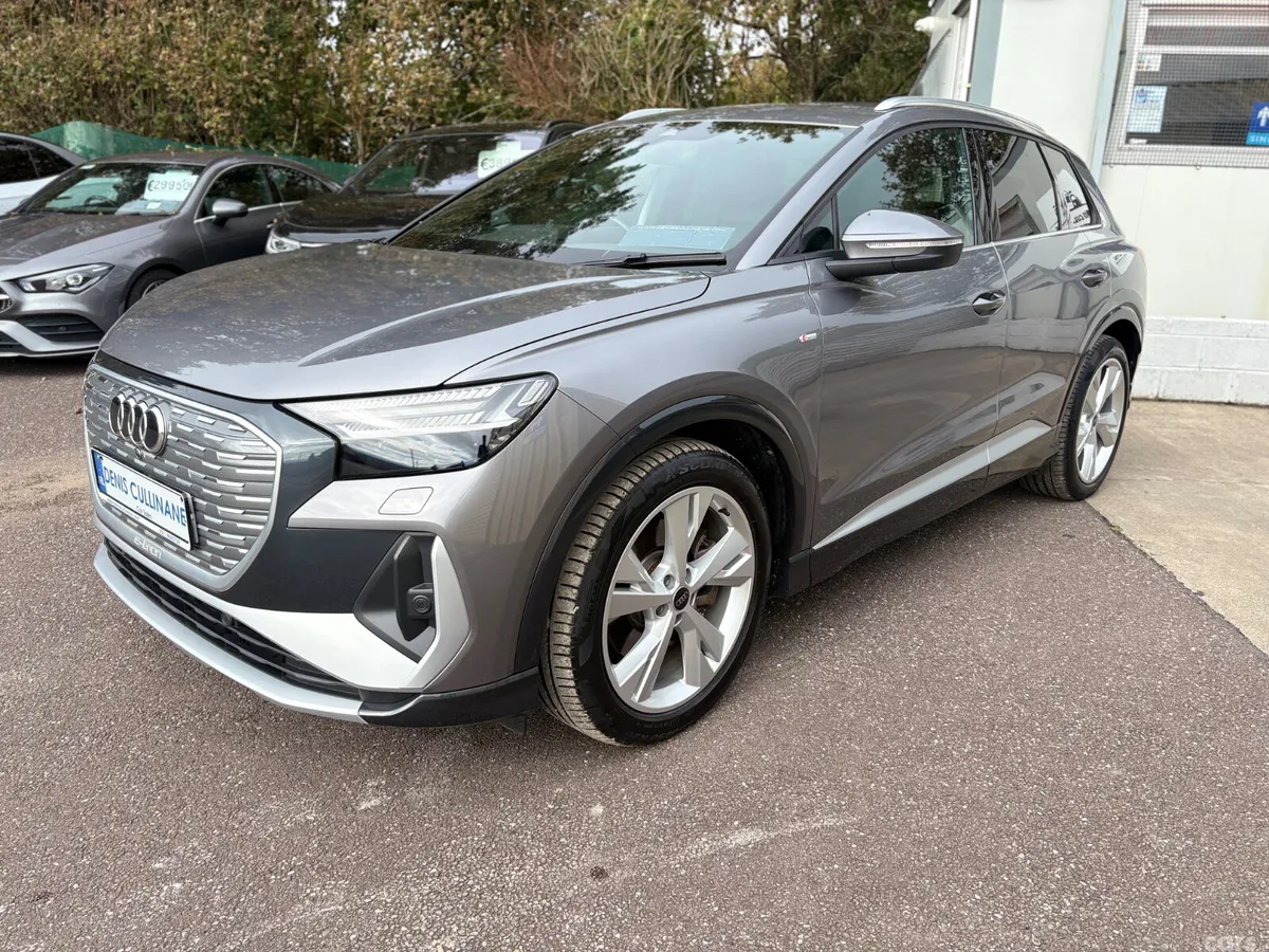 Audi Q4 e-tron SUV, Electric, 2024, Grey