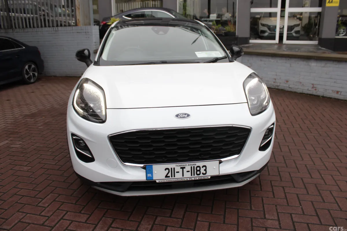 Ford Puma MPV, Petrol Hybrid, 2021, White