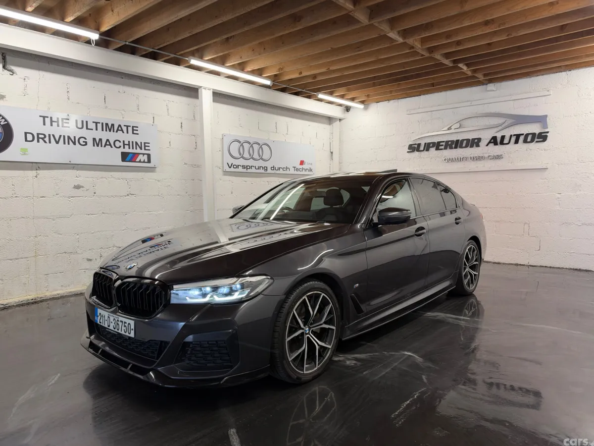 BMW 5-Series Saloon, Diesel, 2021, Grey