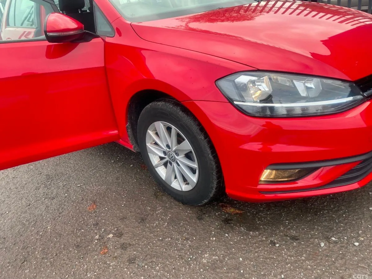 Volkswagen Golf Hatchback, Petrol, 2019, Red