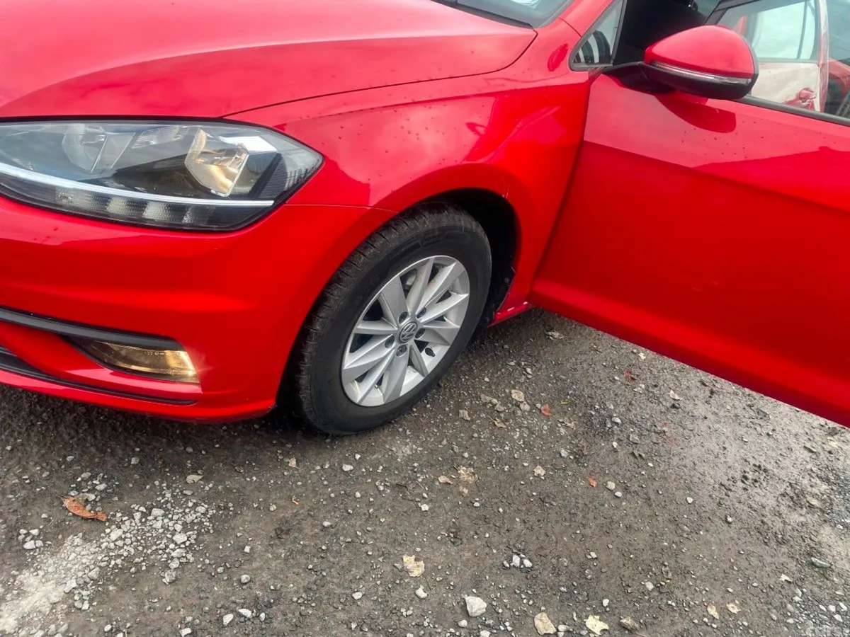 Volkswagen Golf Hatchback, Petrol, 2019, Red