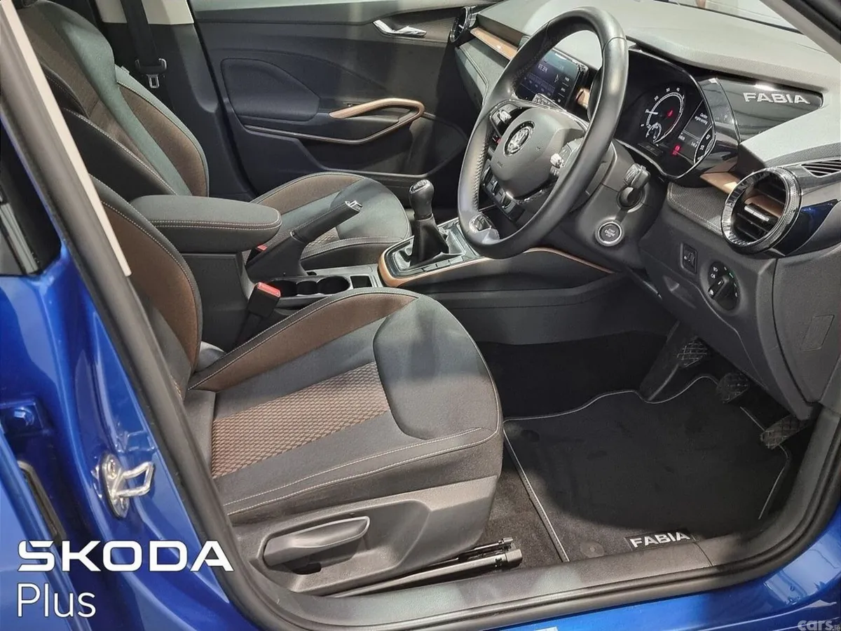 Skoda Fabia Hatchback, Petrol, 2023, Blue