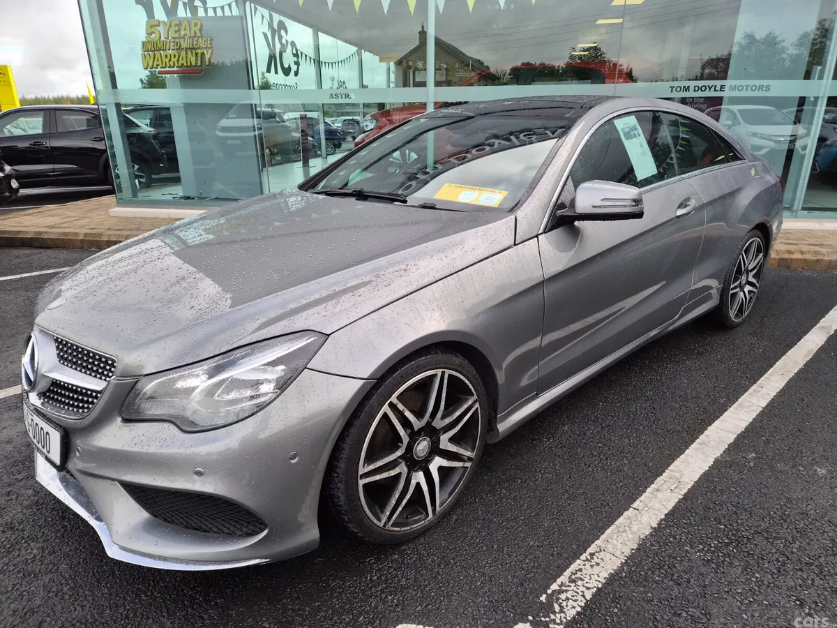 Mercedes-Benz E-Class Coupe, Diesel, 2015, Silver
