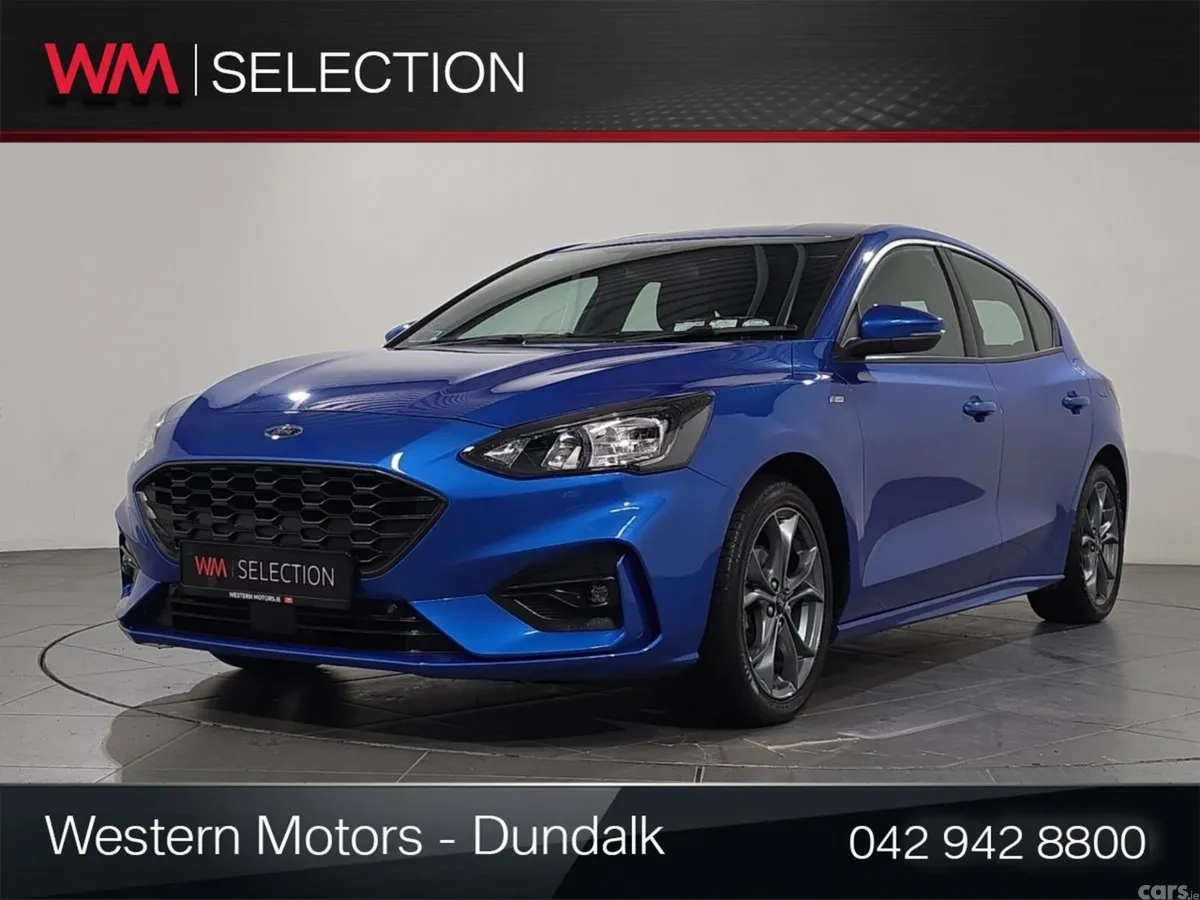 Ford Focus Hatchback, Petrol, 2020, Blue