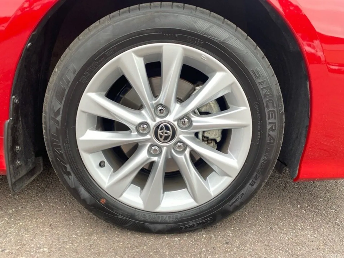 Toyota Corolla Saloon, Petrol Hybrid, 2026, Red