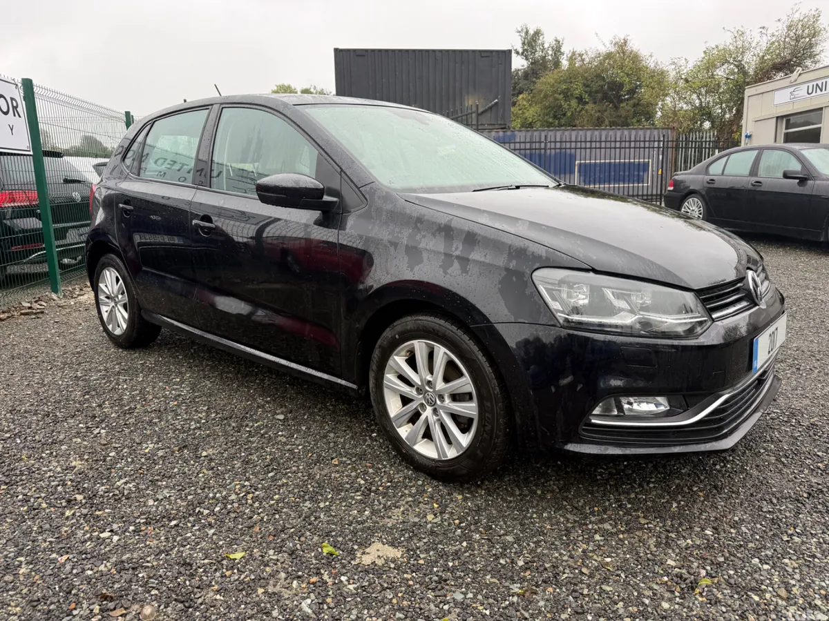 Volkswagen Polo Hatchback, Petrol, 2017, Black