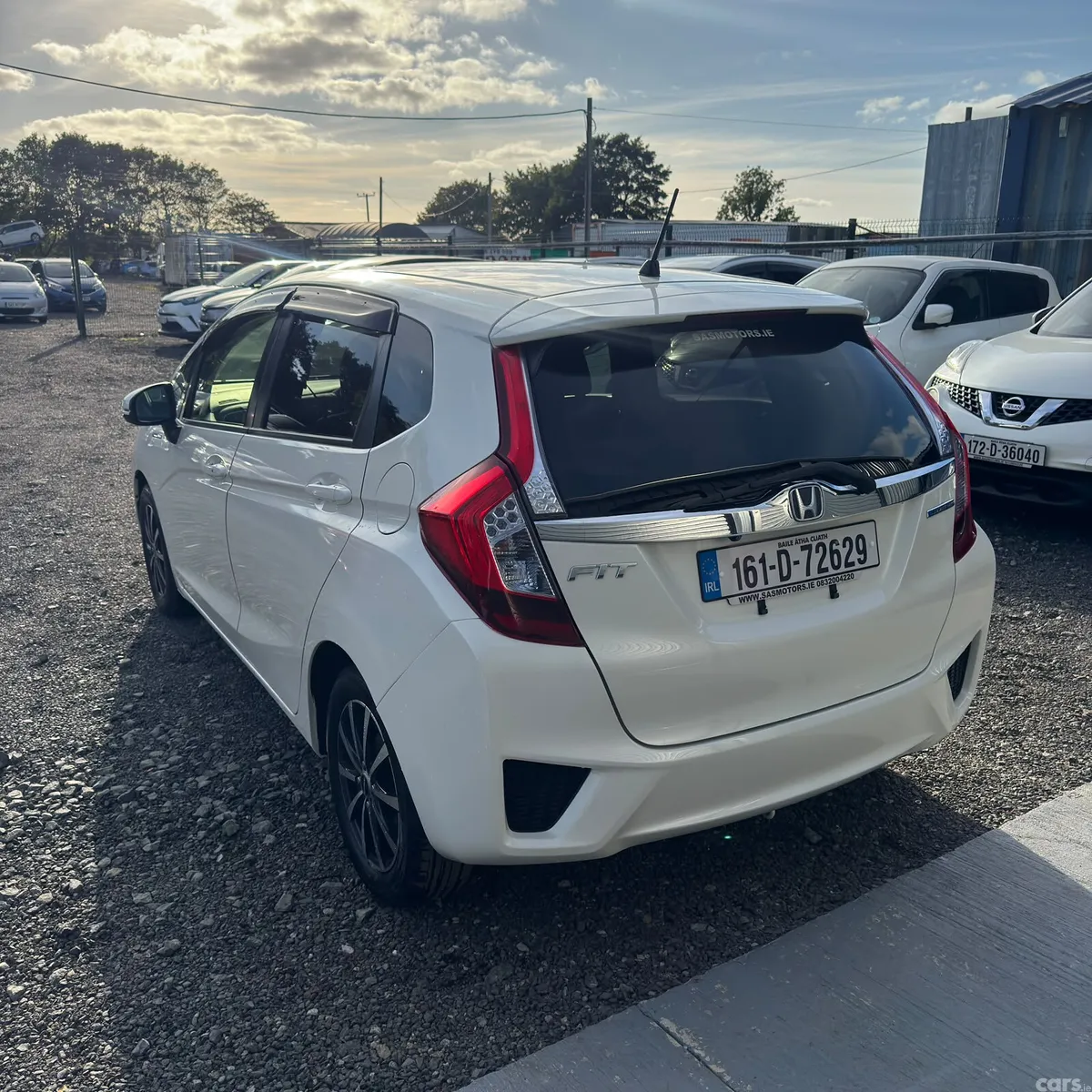 Honda Fit Hatchback, Petrol Hybrid, 2016, White