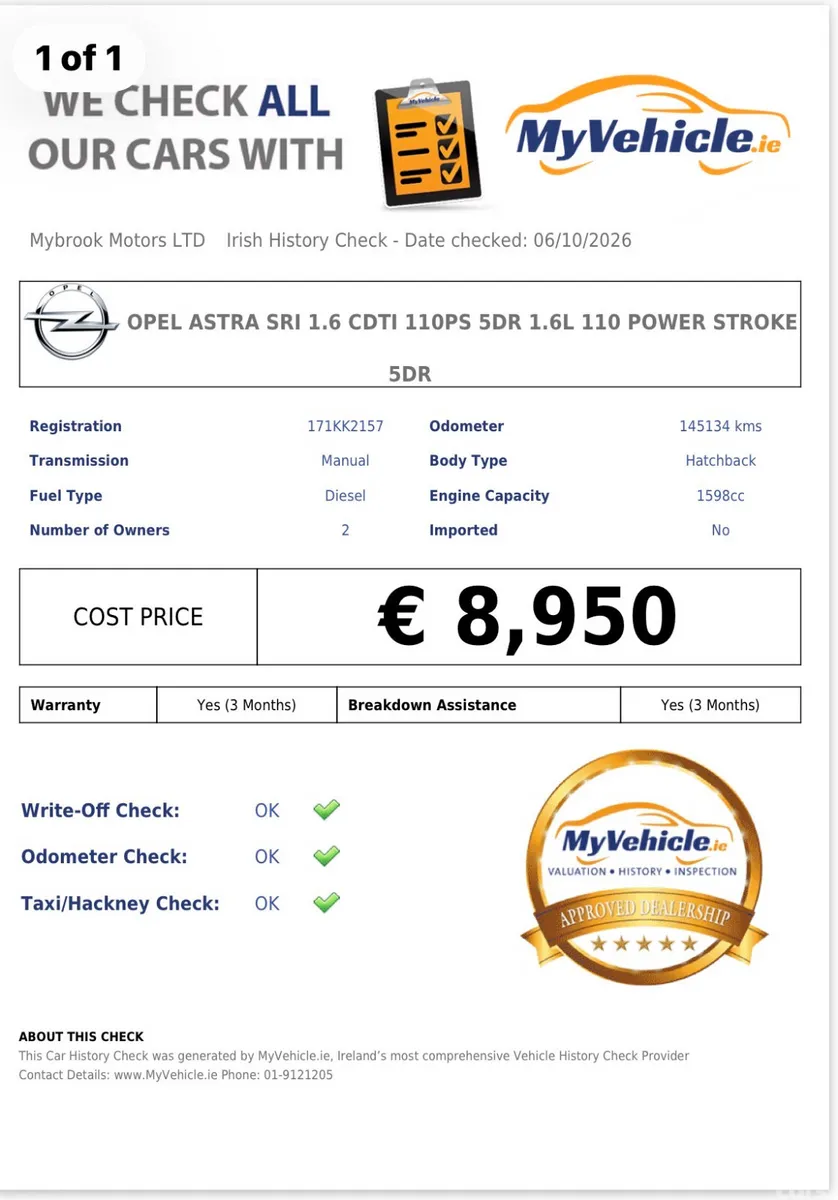 Opel Astra Hatchback, Diesel, 2017, Red