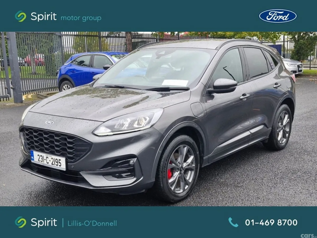 Ford Kuga SUV, Petrol Plug-in Hybrid, 2023, Grey