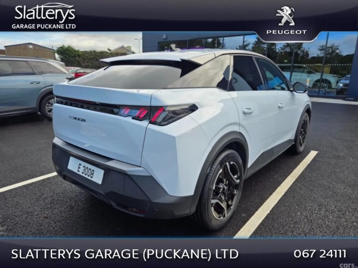 Peugeot 3008 SUV, Electric, 2024, White