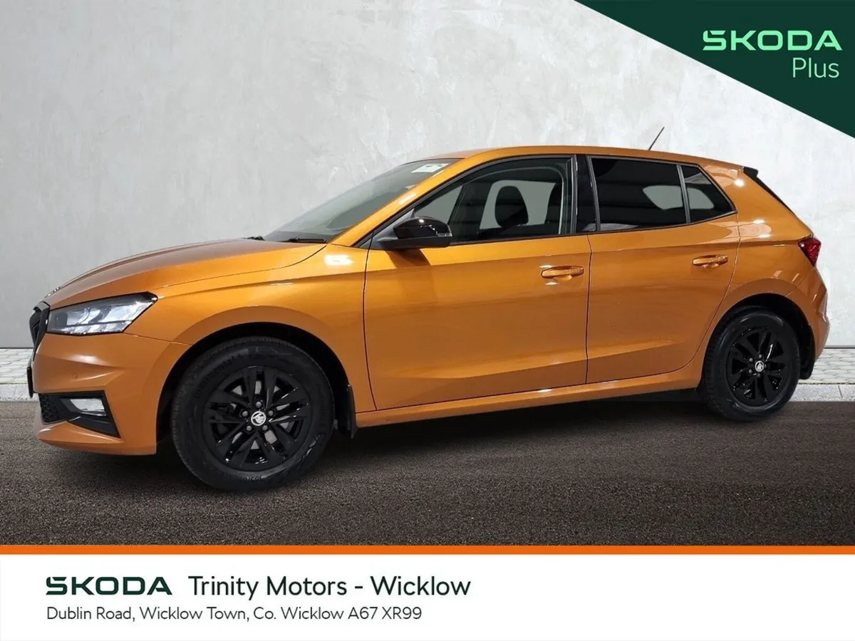 Skoda Fabia Hatchback, Petrol, 2024, Orange
